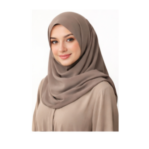 hijab grey